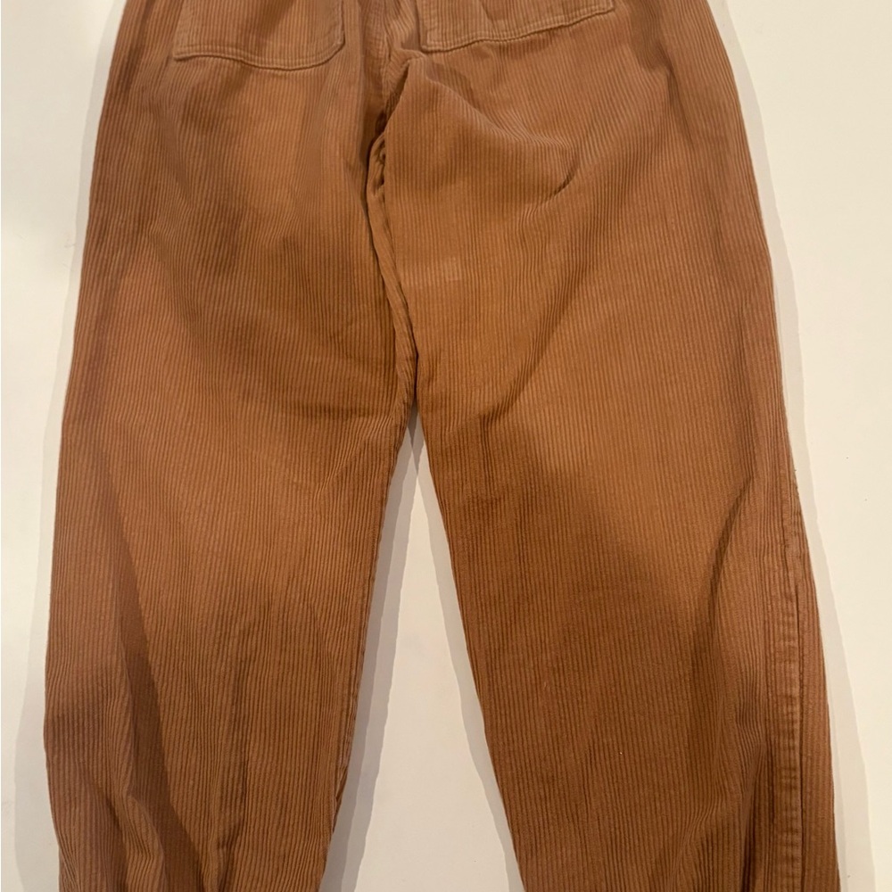Forever 21 Women's Tan Corduroy Pants / Joggers - Picture 9 of 10
